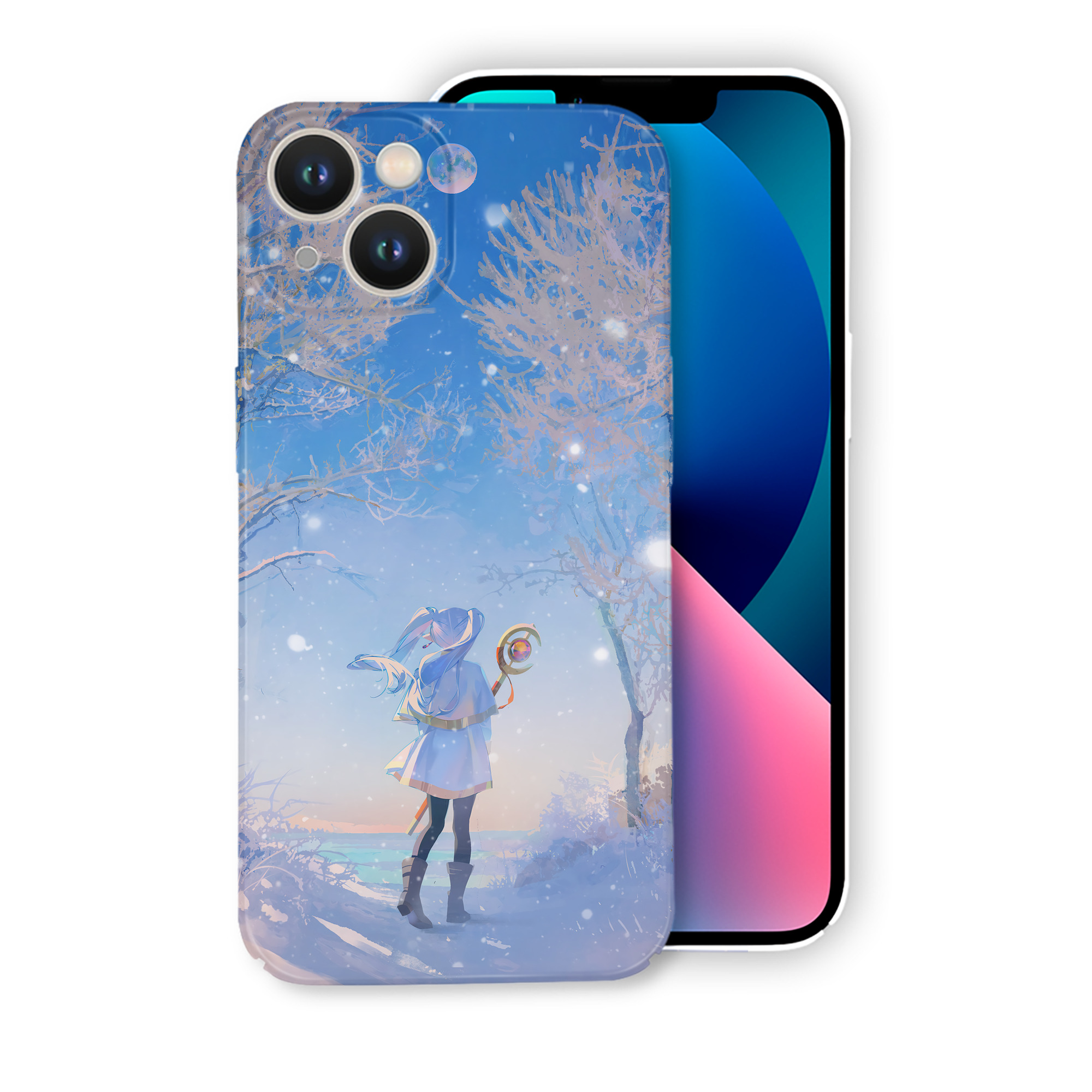 （画像用） 葬送のフリーレン Frieren 【iPhone 14シリーズ対応】ハードケース